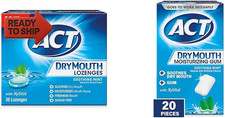 Dry Mouth Lozenges with Xylitol, Soothing Mint, 36 Lozenges  Dry Mouth Moistur