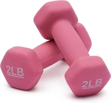 Neoprene Dumbbells for Home Workouts, Exercise Weights for Strength & Toning