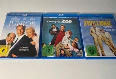 Kindergarten Cop / Zwillinge - Twins / Junior [Blu-ray] Arnold Schwarzenegger 