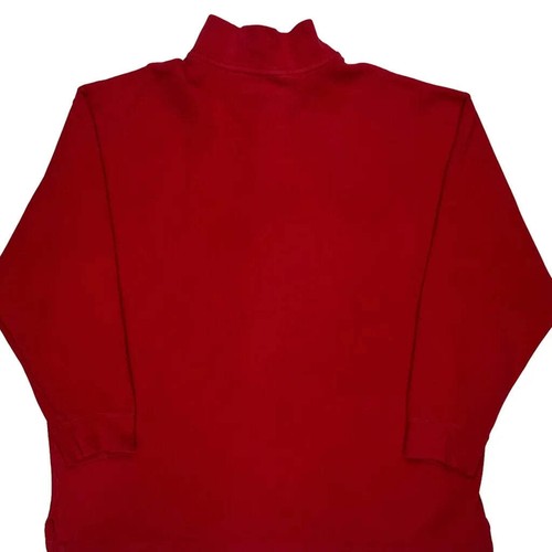 Polo By Ralph Lauren 1/4 Zip - 2XL Cotone Rosso - Foto 6 di 7
