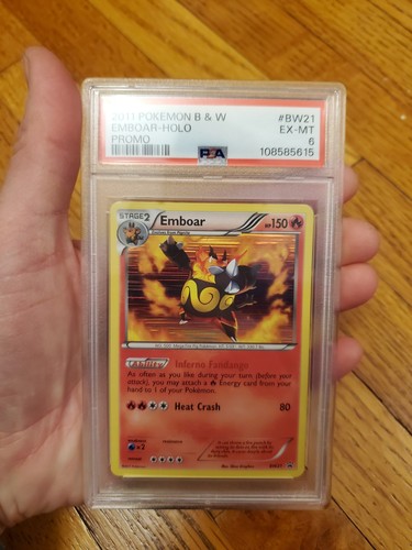 Emboar graded PSA 6 for sale on eBay