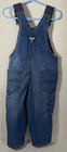 Oshkosh B'gosh Toddler Little Boy's Overalls Denim Navy Strap Size 3T *used* — photo 4