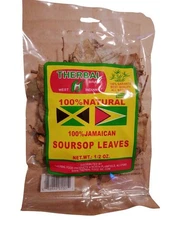 100% Natural Jamaican SOURSOP LEAVES Tea Corossol Guanabana Graviola Paw Paw 7g