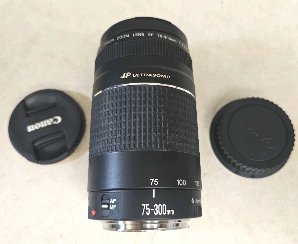 Canon EF 75-300mm Focal Camera Lenses for sale | eBay