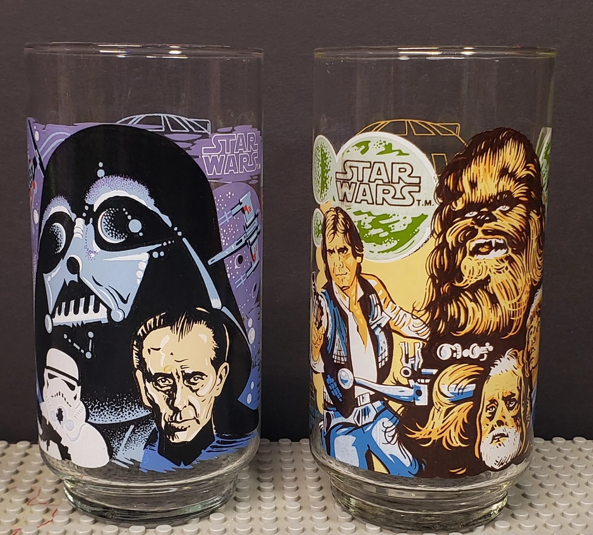 burger king star wars glasses 1977 products for sale | eBay