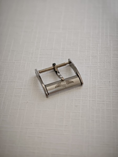 mr.wristwatches ® ORIGINAL BREITLING BUCKLE. STAINLESS STEEL. HEBILLA BREITLING