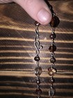Vintage Necklace Made With Heavy Glass Beads Sterling Silver And Seed Beads... — photo 6