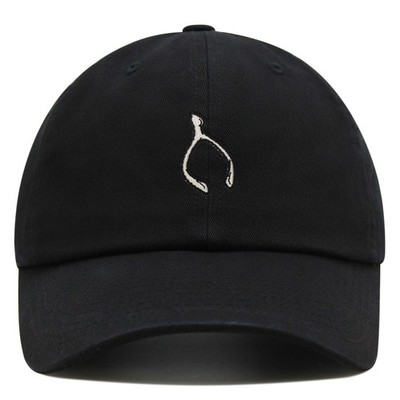 JPAK Wishbone Premium Dad Hat Premium Cotton Curved Bill Gift Trendy