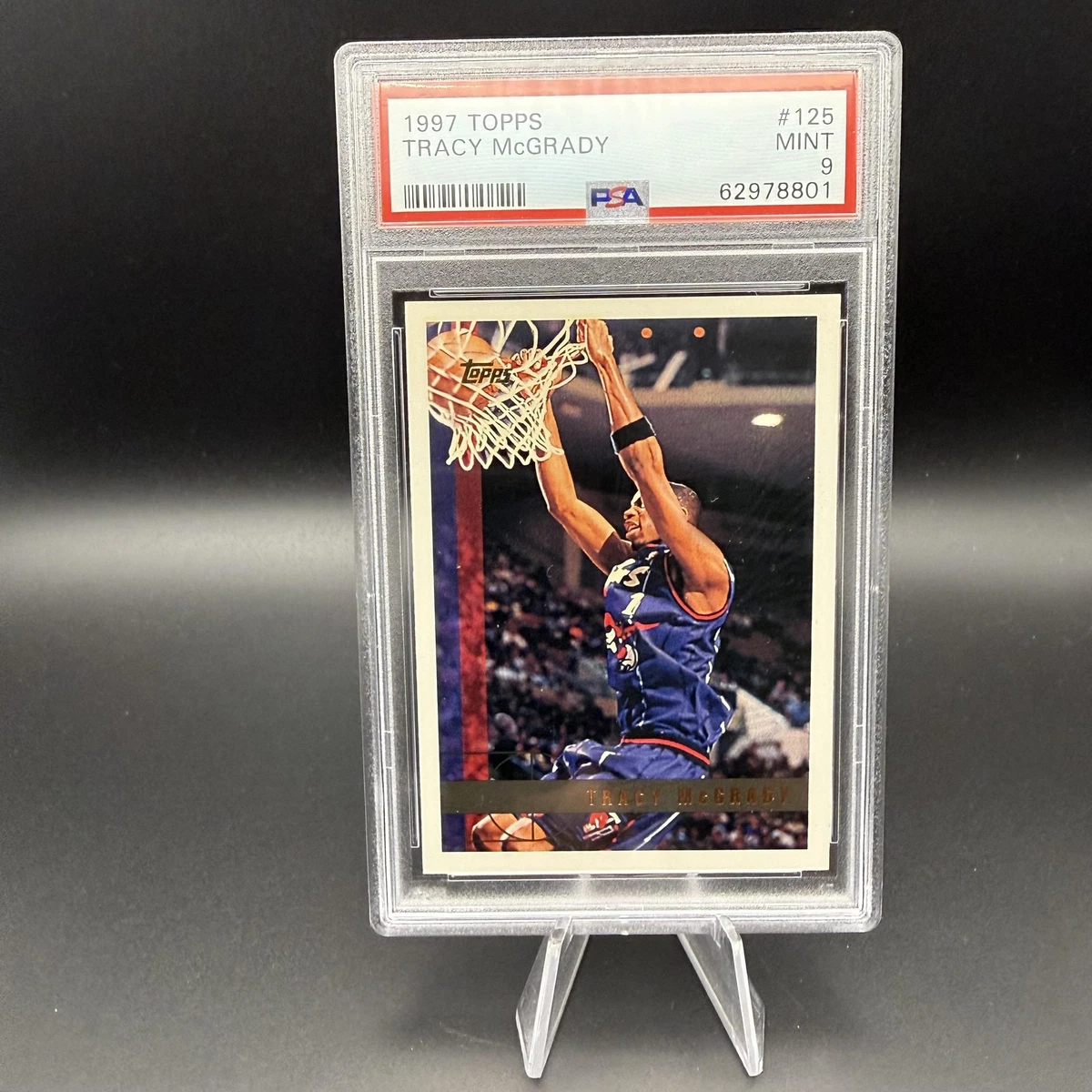 Tracy McGrady Professional Sports Authenticator (PSA) Basketball