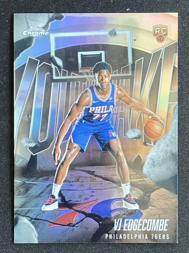 2025 Topps Chrome VJ Edgecombe Refractors (RAW)