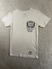 Jim Thorpe 1912 Track TShirt XS Men Cream Decathlon Pentathlon Victory Quote Tee