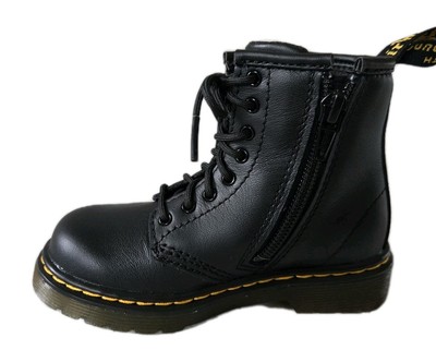 DR MARTENS AirWair Bouncing Soles Leather TODDLER Boots 15373 Size