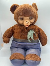 VINTAGE SMOKEY THE BEAR PREVENT FOREST FIRES RANGER STUFFED PLUSH BEAR
