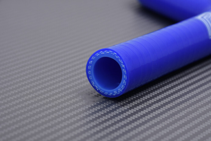 Kit durite radiateur CBR 250 R silicone renforcé bleu haute performance