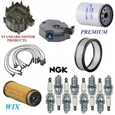 Tune Up Kit Filters Wire Plugs For CADILLAC BROUGHAM V8 5.0L 1987-1988; 1990