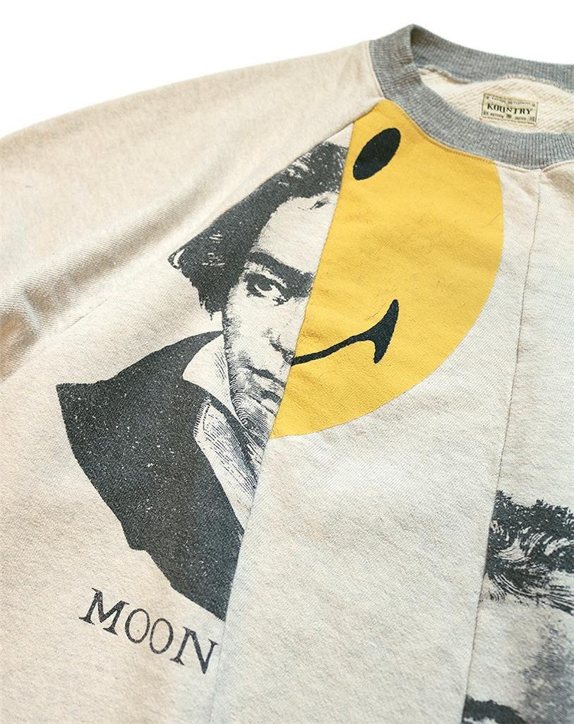 KAPITAL Beethoven Smile スウェット Kapital Moonlight Smile Crewneck Sweatshirt – Justin Reed