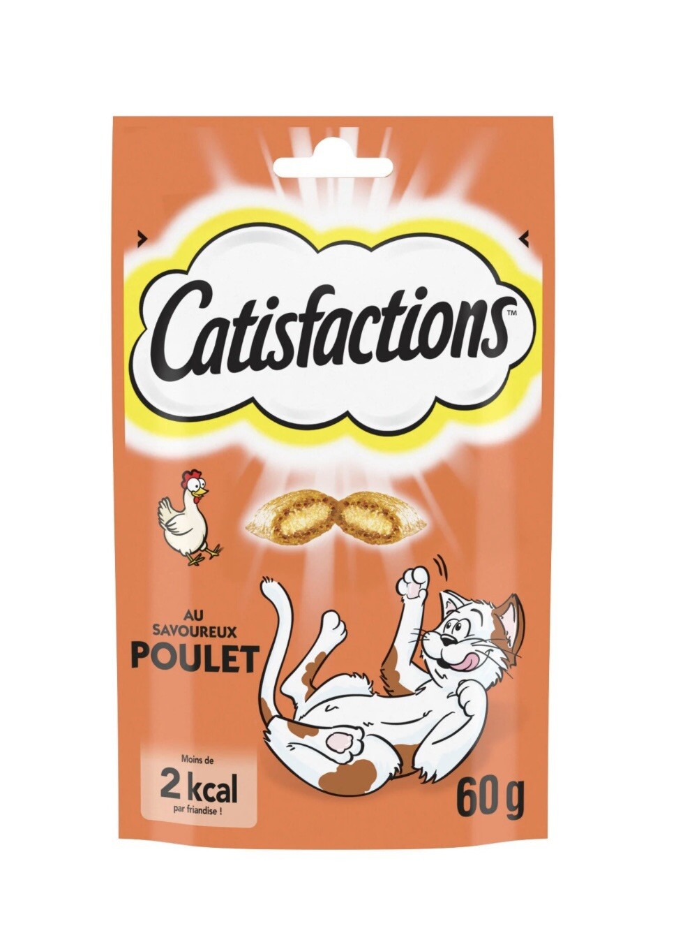 Friandises Pour Chat Et Chaton Au Poulet CATISFACTIONS