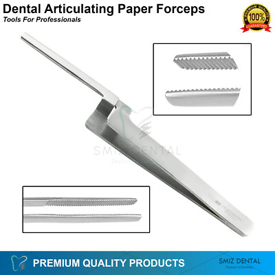 Dental Gelenk Papier Pinzette Kreuzverschluss Selbstschließend Edelstahl