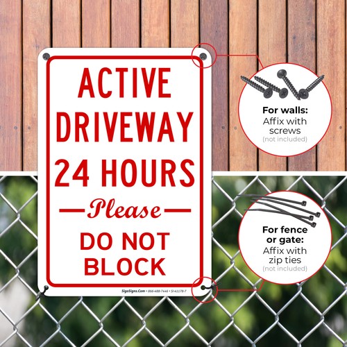 No Parking Active Driveway 24 Hours Please Don'T Block, - Picture 21 of 86