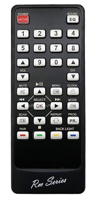 RM-Serie Ersatz-Fernbedienung kompatibel für Bush BD608, BD628
