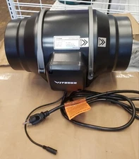 Vivosun 306203-6 324 CFM Ventilation Fan 6" Add To E42A Growhub Aerozesh 