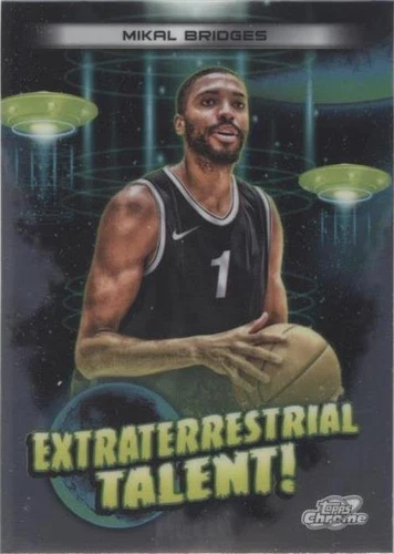2023-24 Topps Cosmic Chrome - Mikal Bridges #ET-3