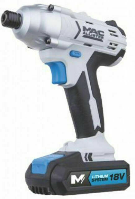 Mac Allister MSID18-Li Brushed Cordless Impact Driver for sale