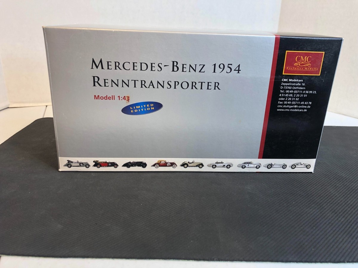 CMC Mercedes Benz 1954 Renntransporter Model 1:43 Limited