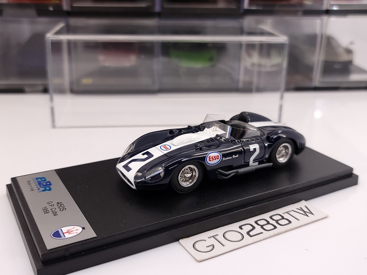 【BBR】MASERATIマセラティ/450S G.P. Meadowdale BBR 1:43 scale Maserati 450S #2 G.P Cuba 1958 (BBR189A) 450 S | eBay