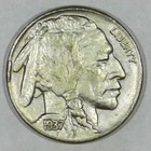 ***VINTAGE AMERICAN COIN*** 1937 AU Buffalo Nickel Z078