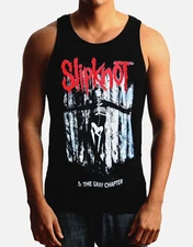 SLIPKNOT Heavy Metal Band Black Tank Top