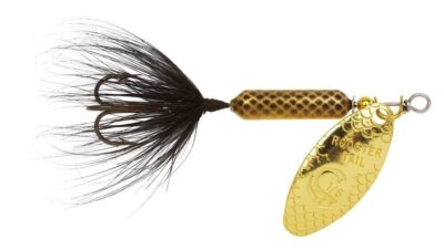 Yakima Bait Wordens Original Rooster Tail Spinner Lure, Mayfly, 1/6-Ounce