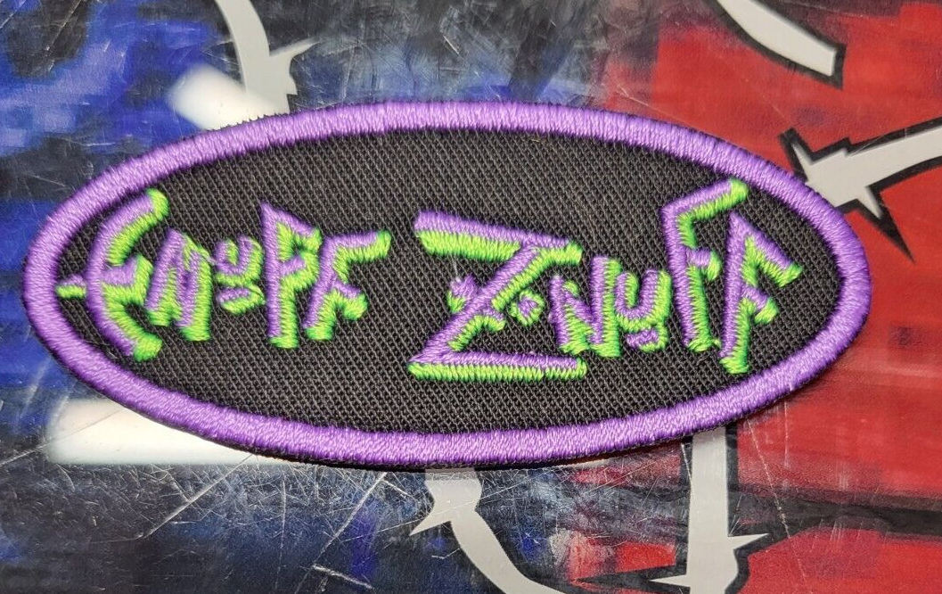 EMBROIDERED ENUFF ZNUFF OVAL BAND PATCH (Please Read Ad) | eBay