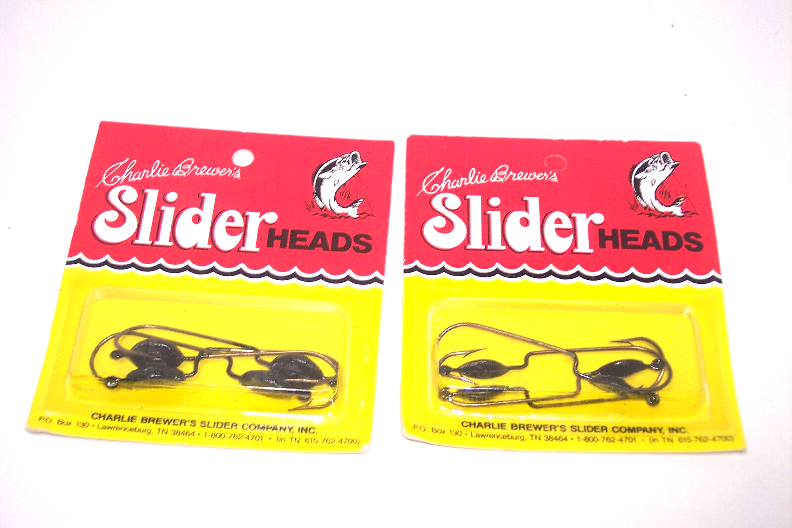 6 New Jig Head Packages Vintage Bass Pro Cabelas Charlie Brewer's