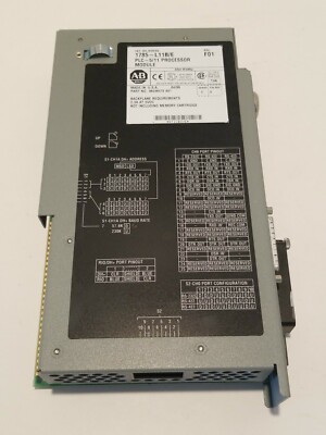 Allen Bradley 1785-L11B/E PLC-5/11 Processor Module Rev. F01 P/N. 96246475 A01