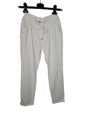 EK8545 Damen Stoffhose von LIU JO, Weiß, Gr. Xs/s