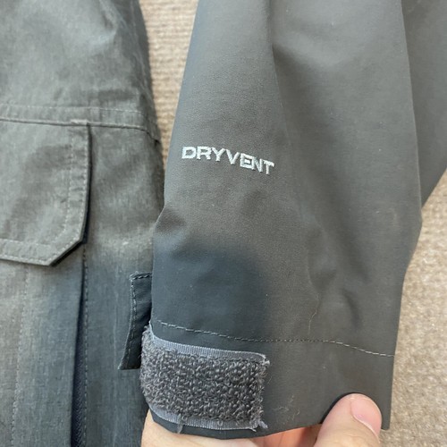 Boys THE NORTH FACE Dryvent Jacket Rain Coat Wind Breaker Gray Medium 10/12 - Picture 3 of 12