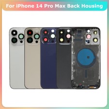 NEW Rear Back Housing Cover Battery Door Frame Replacement For iPhone 14 Pro Max
