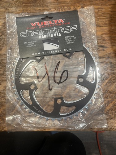 Catena bicicletta nuova Vuelta 46t /110 46 SE alluminio nero USA