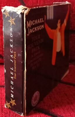 MICHAEL JACKSON ** Tour Souvenir Pack ** 4 PICTURE CD SET 1992 UK