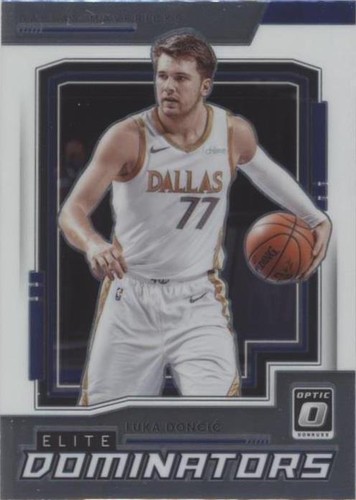 2021-22 Donruss Optic Splash! Luka Doncic Holo #4 PSA 10 GEM MINT