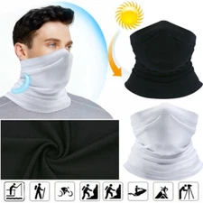 1/2 PCS Sun UV Shield Face Mask Neck Gaiter Breathable Cooling Bandana Balaclava