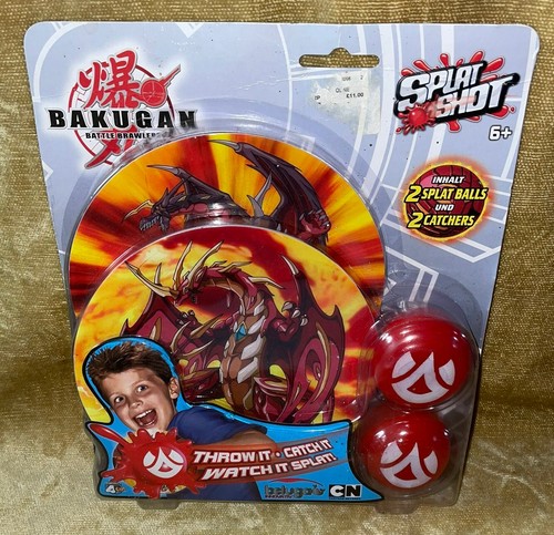 BAAKUGAN BATTLE BRAWLERS SPLAT SHOT SET SIN USAR, EN CAJA NUEVO SELLADO 2009 TECH4KIDS BELUGA DIFÍCIL DE ENCONTRAR - Imagen 2 de 7
