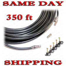 RG11 Cable 350 FT Underground COAX DROP INDOOR OUTDOOR Direct Burial w GEL 350'