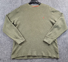 Polo Ralph Lauren Sleepwear Shirt Men's XL Green Long sleeve Pullover Crew Neck