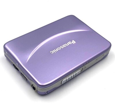 【美品DE可動品】Panasonic カセットプレーヤー RQ-SX71 Panasonic RQ-SX71 Cassette Player Walkman Purple Near Mint