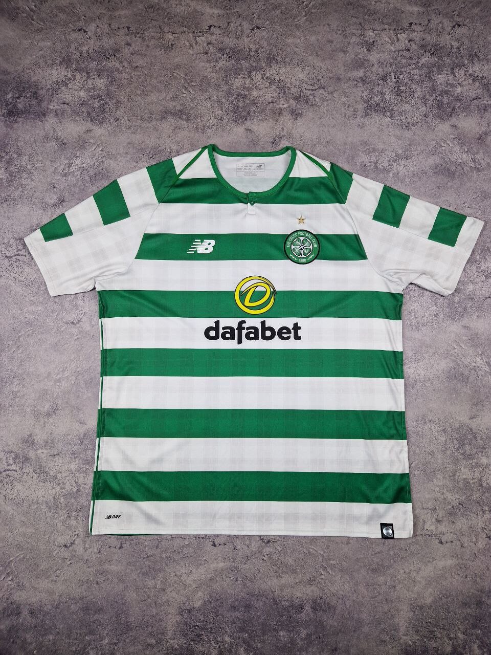 New Balance Celtic FC Soccer Jersey Vintage 2020/21 Football Shirt Size XL