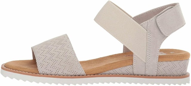 skechers women's desert kiss flat sandal