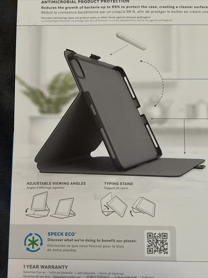 New, Black speck balance folio ipad pro 11”(2018-2022) iPad Air (2020-2022) - Image 4 of 4