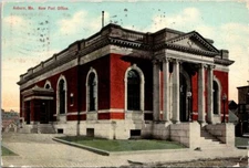 Vintage PPC - New Post Office, Auburn, Mo - F16262